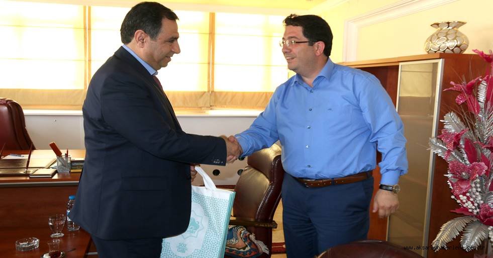 KARAYOLLARI BÖLGE MÜDÜRÜ AYDIN'DAN BAŞKAN YAZGI’YA ZİYARET