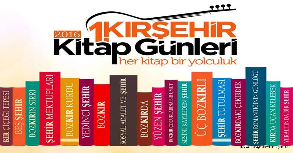 KIRŞEHİR'DE KİTAP GÜNLERİ DÜZENLENECEK