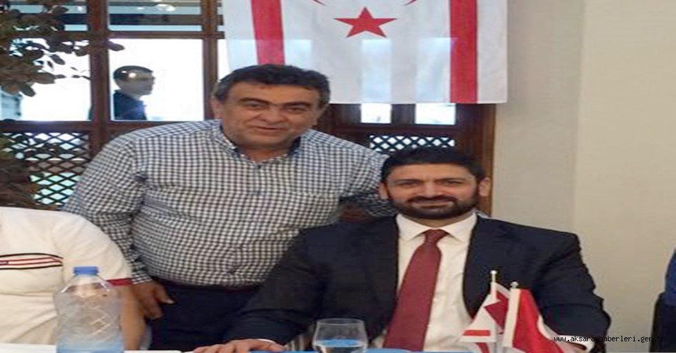 KKTC EKONOMİ BAKANI ATUN İLE GÖRÜŞTÜ