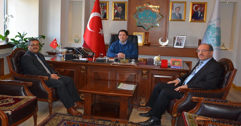 METEOROLOJİ KONYA BÖLGE MÜDÜRÜ, BAŞKAN YAZGI’YI ZİYARET ETTİ