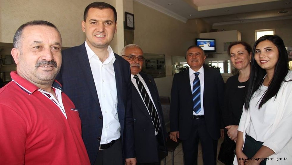 MHP AKSARAY MİLLETVEKİLİ ADAYLARI ORTAKÖY’DE HALKLA BAYRAMLAŞTI