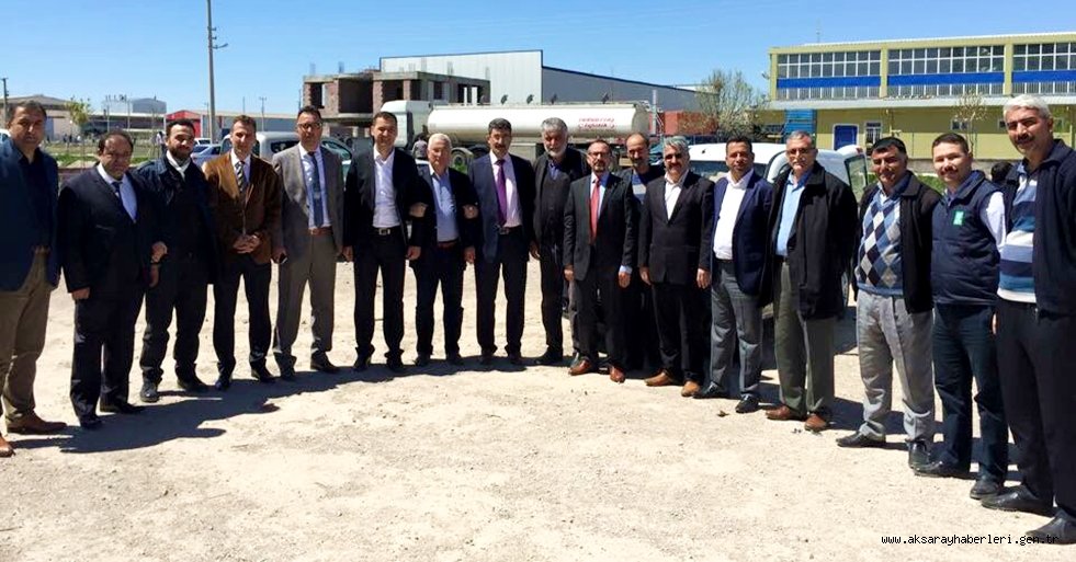 MHP MİLLETVEKİLİ ADAYLARI ATSO VE AKSARAY ORGANİZE SANAYİ BÖLGESİNİ ZİYARET ETTİ
