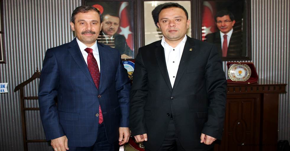 MİLLETVEKİLİ ADAY ADAYI AKIN İL BAŞKANI KARATAY’I ZİYARET ETTİ
