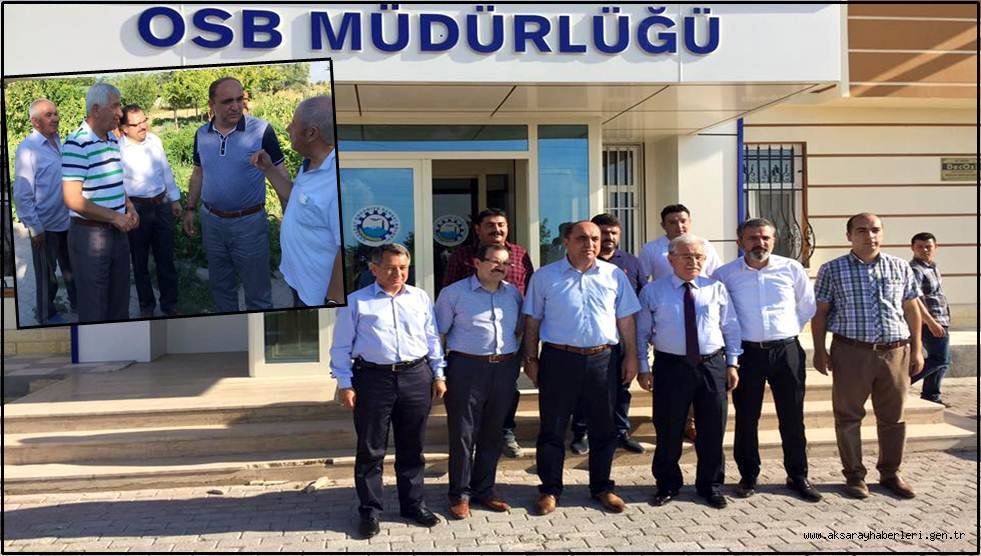 MİLLETVEKİLİ NEVZAT PALTA  ORGANİZE SANAYİ BÖLGESİNDE İNCELEMELERDE BULUNDU
