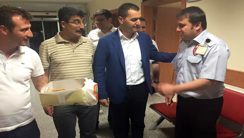MİLLETVEKİLİ YALDİR KADİR GECESİNDE ZİYARETLERDE BULUNDU
