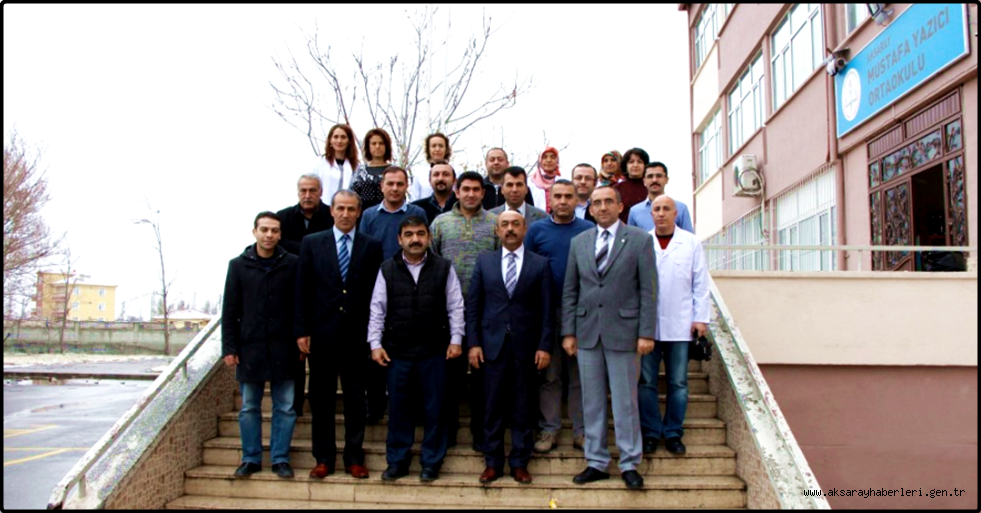 MİLLİ EĞİTİM İL MÜDÜRÜ KARTAL'DAN MUSTAFA YAZICI OKULUNA ZİYARET