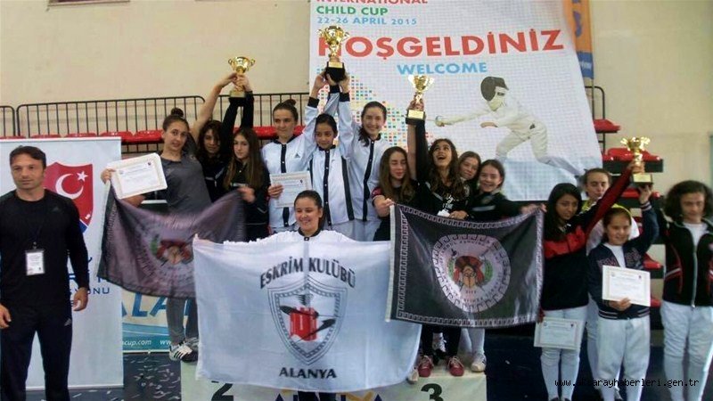 MİNİK KILIÇLAR ALANYA’DAN DERECE İLE DÖNDÜ