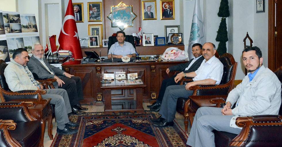 MÜFTÜ CEMALETTİN BAL, BAŞKAN YAZGI’YI ZİYARET ETTİ