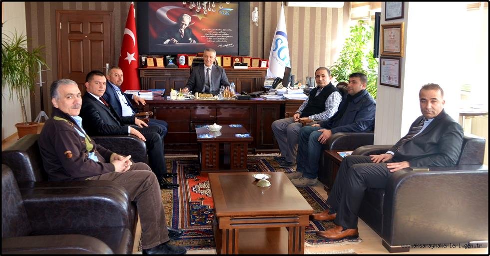 MÜSİAD HEYETİNDEN SGİM'E ZİYARET