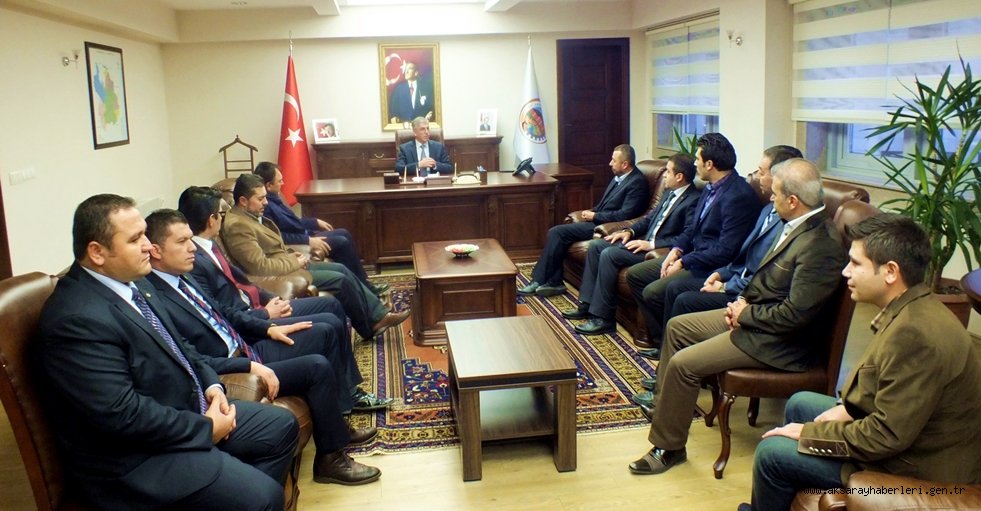 MÜSİAD YENİ YÖNETİMİ’NDEN VALİ ATAKLI’YA ZİYARET