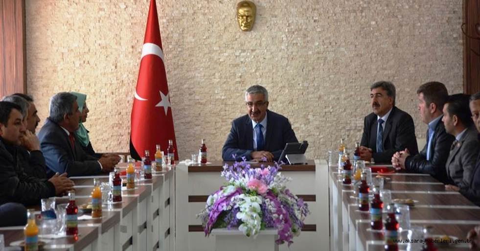 NİĞDE VALİSİ KILIÇ’A BOR MUHTARLARINDAN TEŞEKKÜR ZİYARETİ