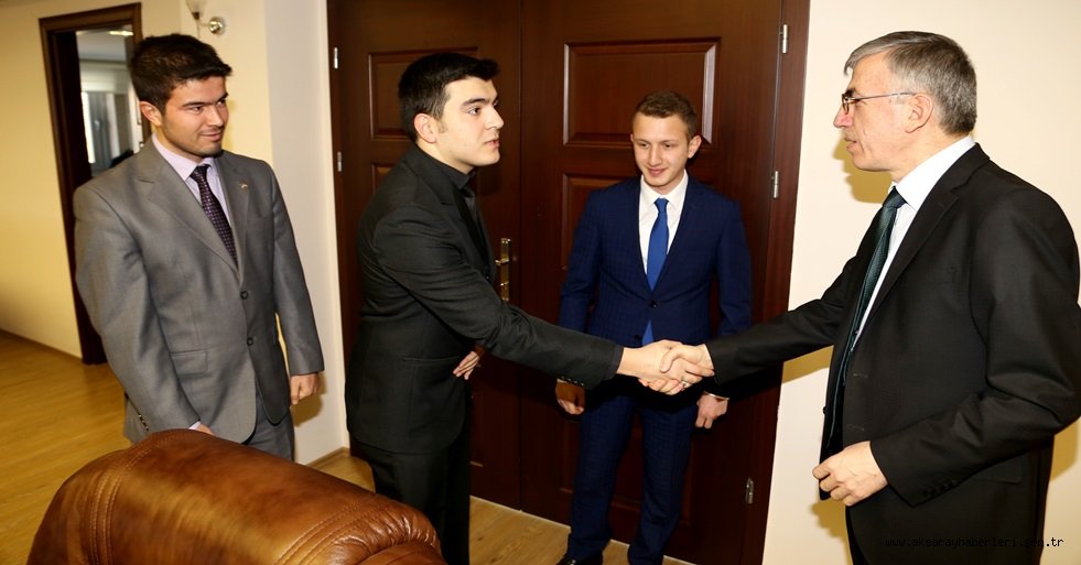 ÖĞRENCİ KONSEYİ'NDEN VALİ ŞEREF ATAKLI’YA ZİYARET