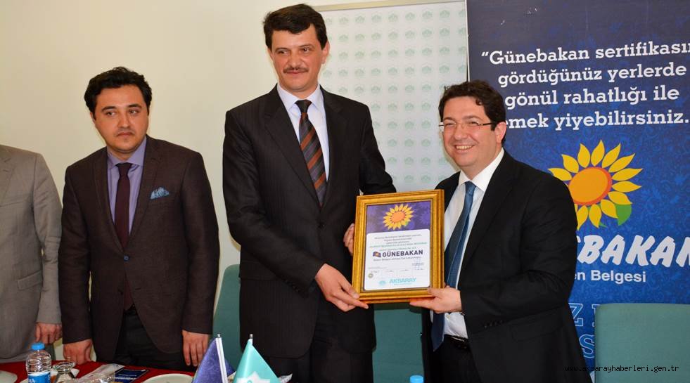 ÖĞRETMENEVİ GÜNEBAKAN SERTİFİKASI ALDI