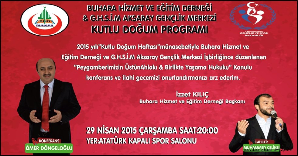 ÖMER DÖNGELOĞLU AKSARAY'A GELİYOR