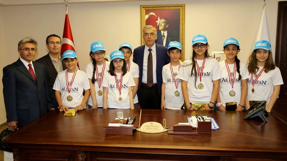 ÖZEL OKULLAR BİLİM ŞAMPİYONASINDA AKSARAY’I TEMSİL ETTİLER