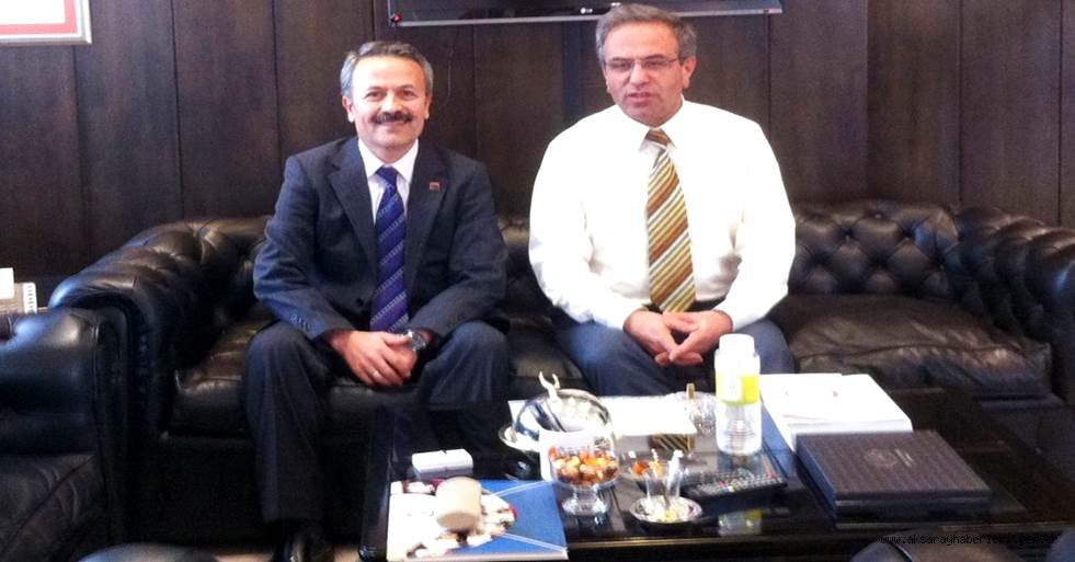 REKTÖR ACAR’DAN ÖSYM BAŞKANI DEMİR’E HAYIRLI OLSUN ZİYARETİ