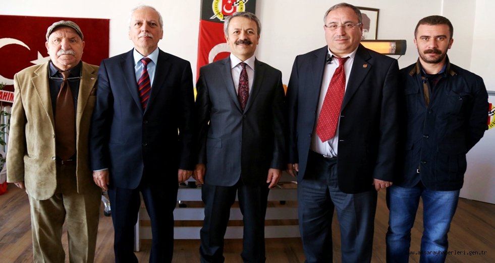 REKTÖR ACAR GAZETECİ CEMİYETLERİNİ ZİYARET ETTİ