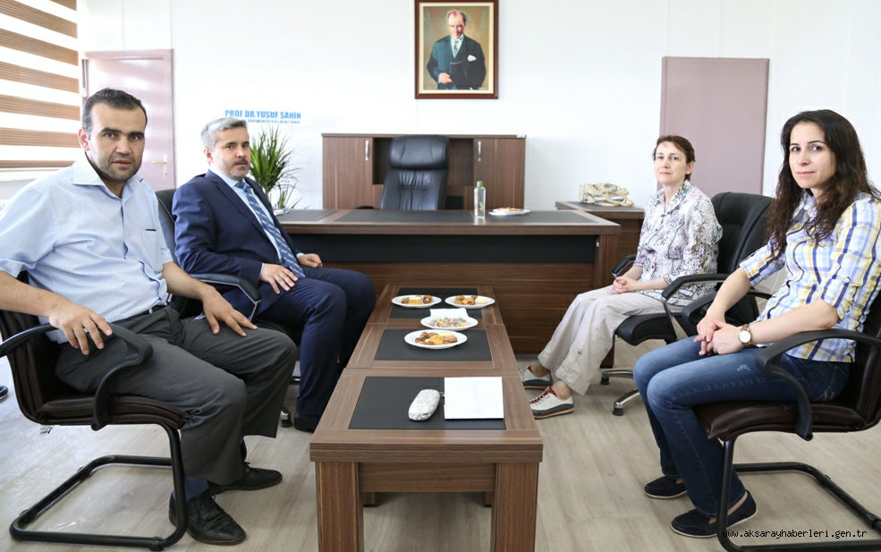 REKTÖR ŞAHİN’DEN “HAYIRLI OLSUN” ZİYARETLERİ