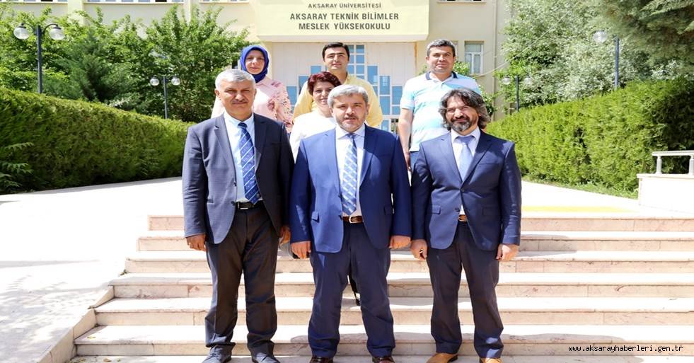 REKTÖR ŞAHİN’DEN SARI VE YILDIZ'A TEBRİK ZİYARETLERİ