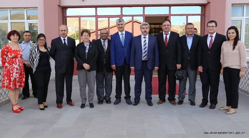 REKTÖR ŞAHİN ŞEREFLİKOÇHİSAR’DA ZİYARETLERDE BULUNDU
