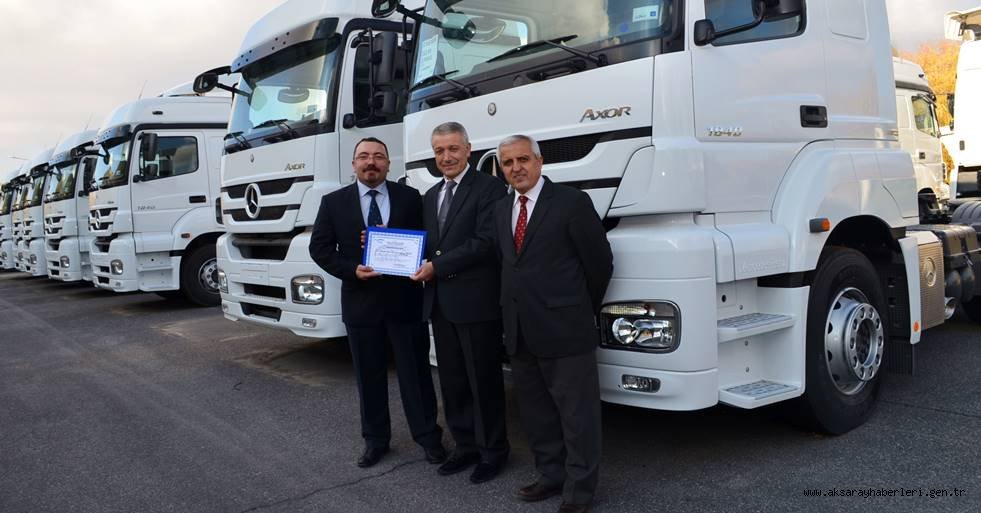 SAFFET ÇALIŞKAN'DAN MERCEDES VE METALSA’YA TEŞEKKÜR