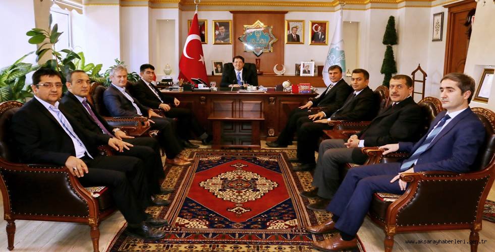 SAĞLIK-SEN YÖNETİMİNDEN BAŞKAN YAZGI’YA ZİYARET
