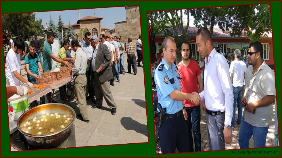 ŞEHİTLERİMİZ İÇİN MEVLİT OKUTULDU VE LOKMA TATLISI DAĞITILDI