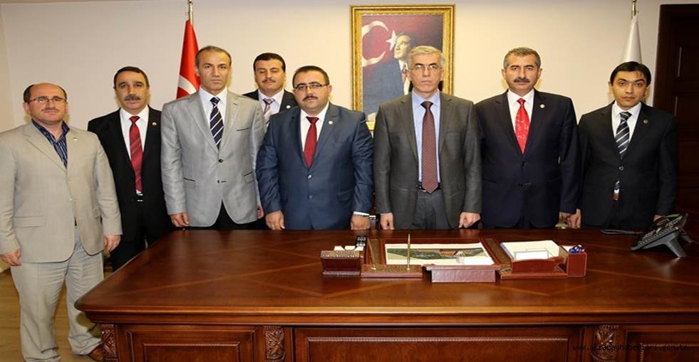 SENDİKALARDAN VALİ ŞEREF ATAKLI’YA ZİYARET