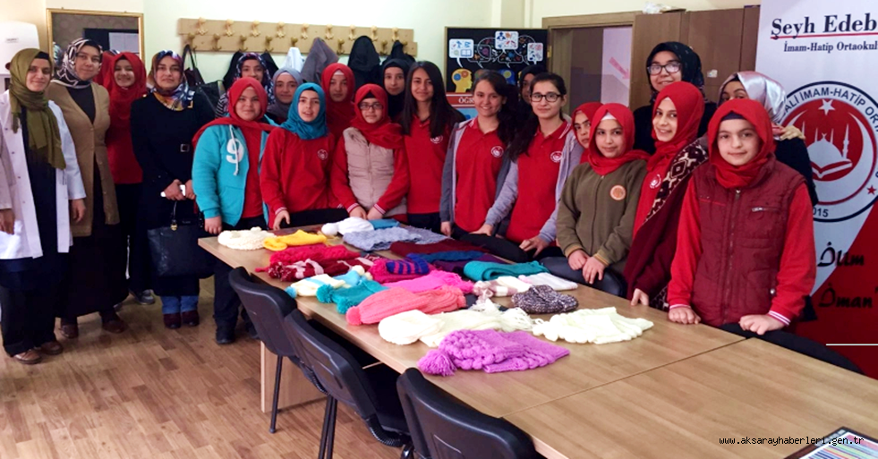 ŞEYH EDEBALİ İMAM HATİP ORTAOKULU BAYIR BUCAK TÜRKMENLERİNİ UNUTMADI