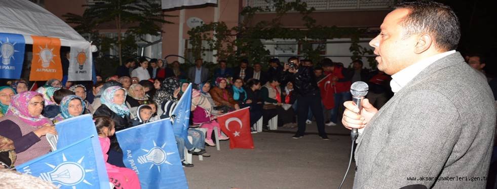 ŞEYH HAMİT MAHALLESİ “AK PARTİ” DEDİ