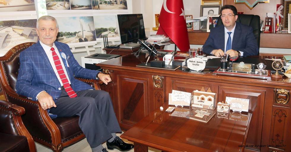 SGK İL MÜDÜRÜ SAFFET ÇALIŞKAN, BAŞKAN YAZGI’YI ZİYARET ETTİ