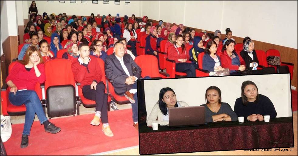 SULTANHANI GELENEKSEL TEKSTİLLERİN KONSERVASYONU VE RESTORASYONU BÖLÜMÜ NECMİYE-MEHMET YAZICI ANADOLU LİSESİNDE TANITIM GÜNÜ DÜZENLEDİ