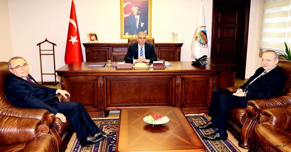 SÜTAŞ YÖNETİM KURULU BAŞKANI YILMAZ VALİ ATAKLI’YI ZİYARET ETTİ