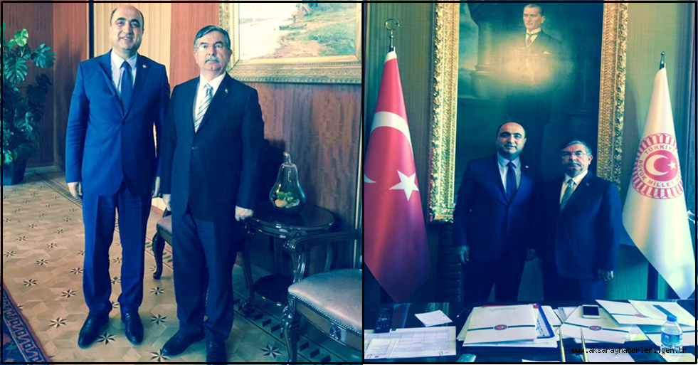 T.B.M.M. BAŞKANIMIZLA AKSARAY’A DAİR