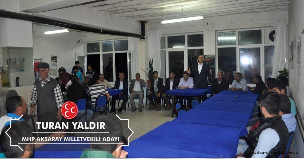 TURAN YALDIR ‘’ARTIK KİMSE İKTİDAR İÇİN HEVESLENMESİN’’
