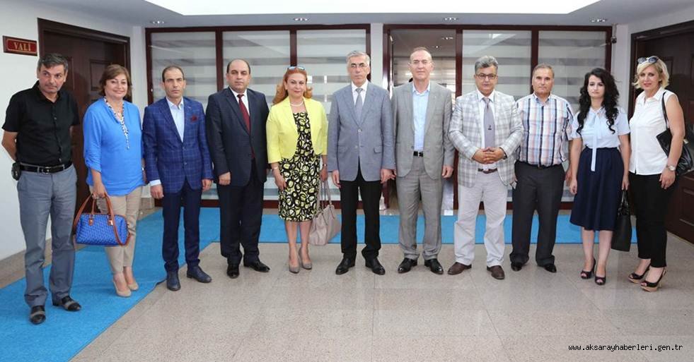 TÜRK-IRAK SANAYİCİLERİ VE İŞADAMLARI DERNEĞİ VALİ ŞEREF ATAKLI’YI ZİYARET ETTİ
