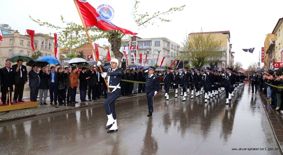 TÜRK POLİS TEŞKİLATININ 170. KURULUŞ YILDÖNÜMÜ AKSARAY'DA DÜZENLENEN TÖRENLE KUTLANDI