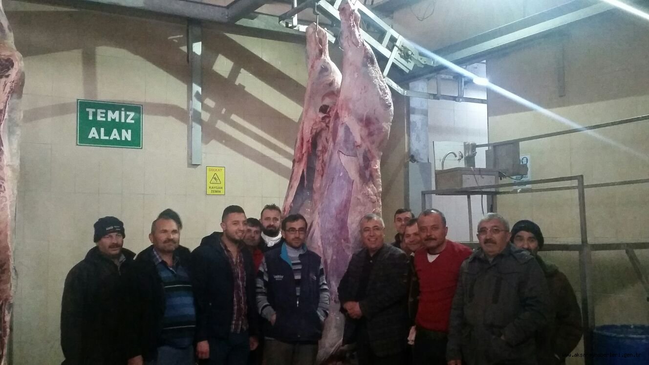 TÜRKİYE DE, KIRMIZI ETTE REKOR AKSARAY'IN