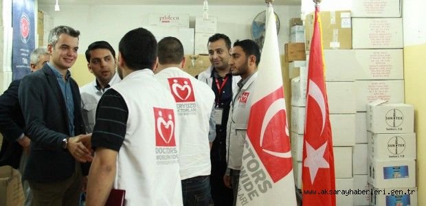TÜRKİYE’DEN GAZZE’YE TIBBİ MALZEME YARDIMI