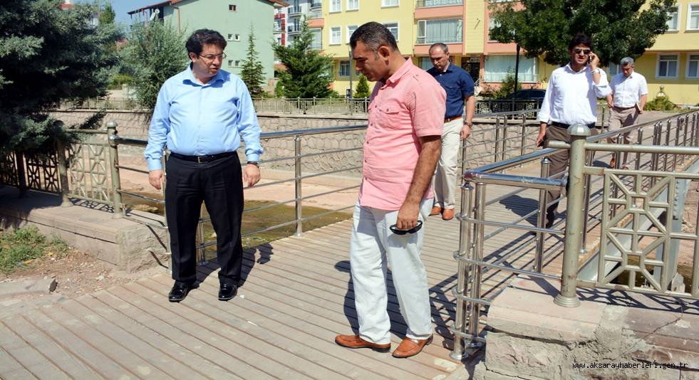 ULUIRMAK ÜZERİNE MODERN YAYA KÖPRÜLERİ İNŞA EDİLİYOR