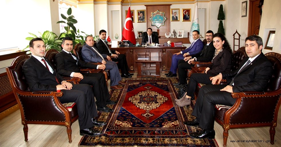 ULUSLARARASI VİZYON GENÇLİK DERNEĞİ’NDEN BAŞKAN YAZGI’YA ZİYARET