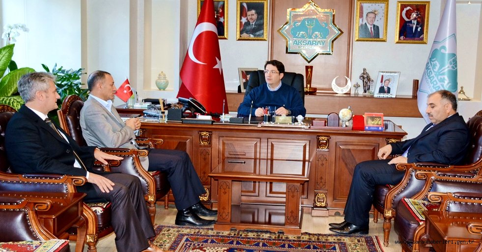 ÜNKOÇ’TAN BAŞKAN YAZGI’YA VEDA ZİYARETİ