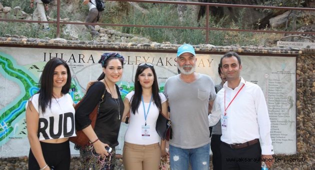 ÜNLÜ SANATÇILAR AKSARAY’A VE IHLARA VADİSİNE HAYRAN KALDILAR