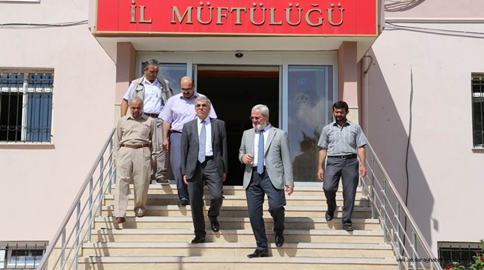 VALİ ATAKLI'DAN İL MÜFTÜSÜ BAL’A HAYIRLI OLSUN ZİYARETİ