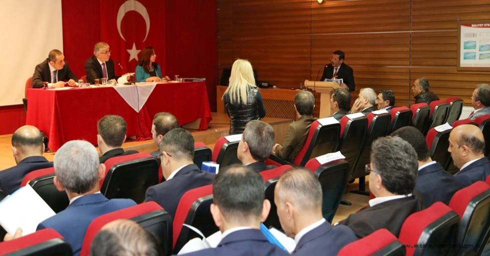 VALİ ŞEREF ATAKLI “KURUMLARIMIZ SORUNLARA ÇÖZÜM ODAKLI BAKACAK”