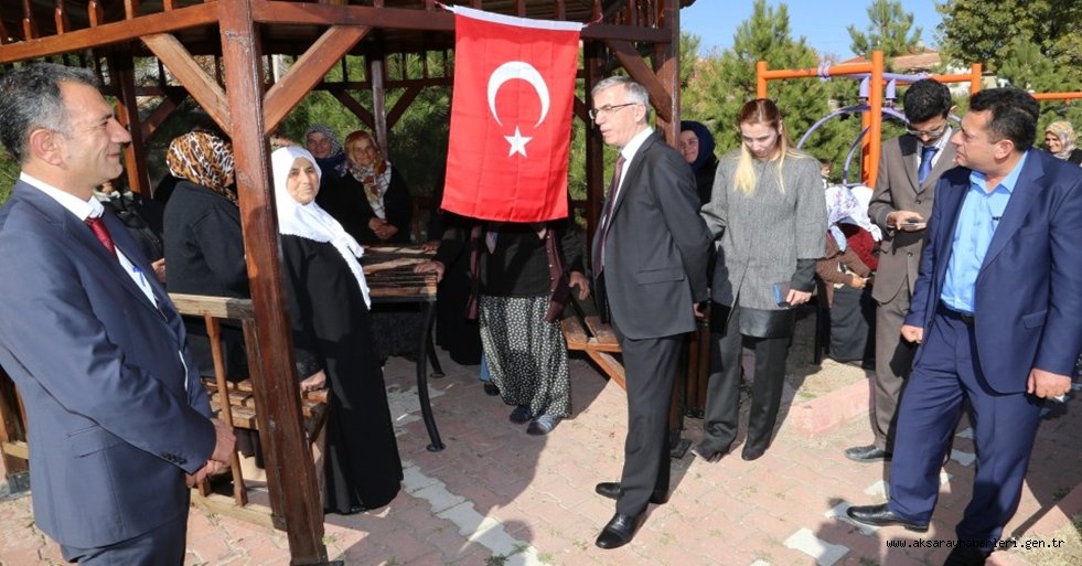 VALİ ŞEREF ATAKLI SARIYAHŞİ İLÇESİNE BAĞLI KÖYLERİ ZİYARET ETTİ