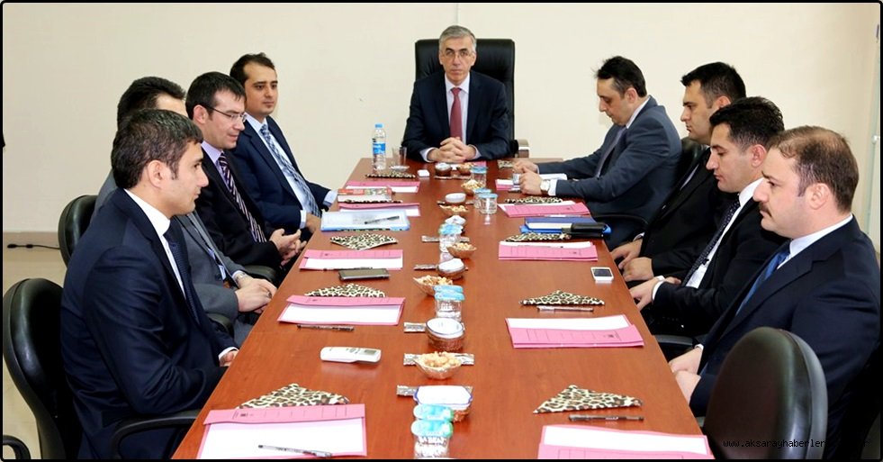 VALİ YARDIMCILARI VE KAYMAKAMLAR TOPLANTISI ESKİL İLÇESİNDE YAPILDI