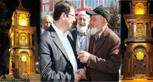 VATANDAŞLARDAN BAŞKAN YAZGI’YA SAAT KULESİ TEŞEKKÜRÜ