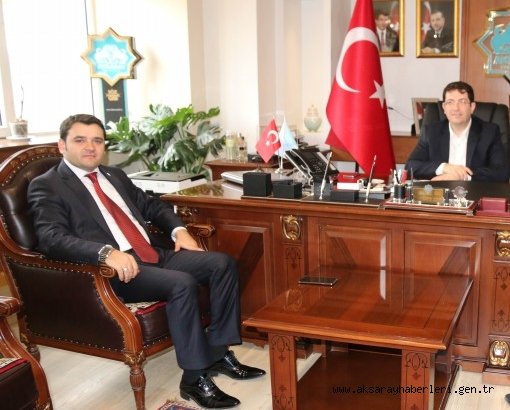 VEKİL ADAY ADAYI YAŞAR AVCU’DAN BAŞKAN YAZGI’YA ZİYARET