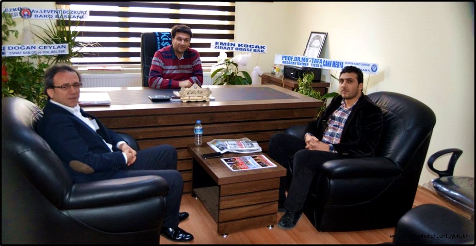 YILDIRIM VE ÖNGÜN’DEN GAZETECİLER CEMİYETİNE HAYIRLI OLSUN ZİYARETİ